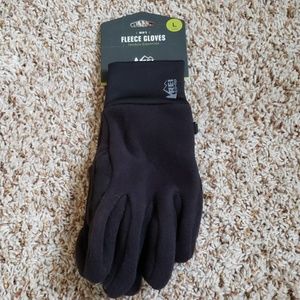 Mens REI fleece large gloves